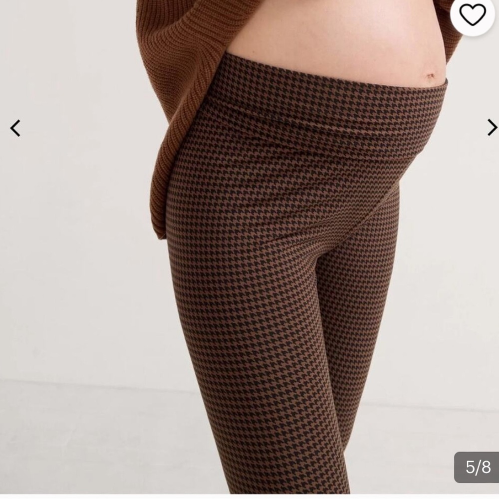 Hatch Ultimate Before, During & After Legging - Brown Houndstooth - Picture 4 of 8